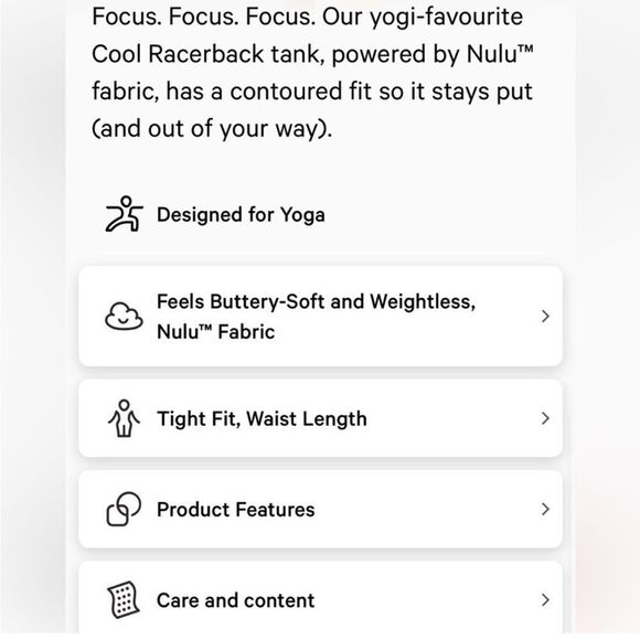 Lululemon Cool Racerback Nulu Cropped Tank - Picture 9 of 13